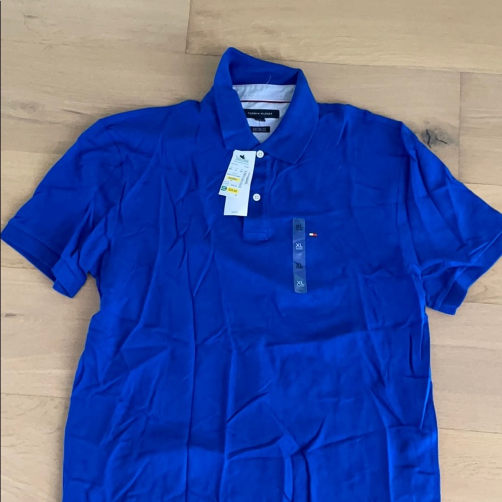 Tommy Hilfiger blue polo